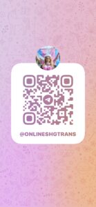 QR Code scannen um an meiner Telegram Online SHG Trans* teilzunehmen