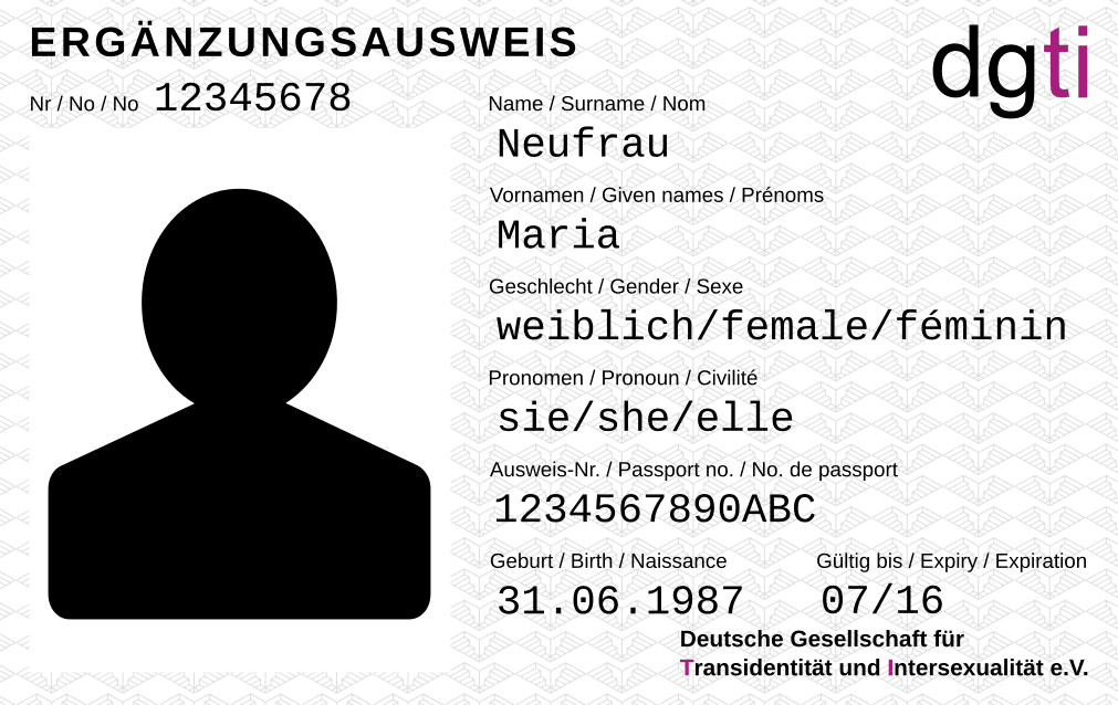 Der Ergänzungsausweis der dgti e.V.