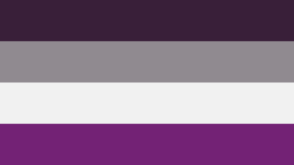 Asexualität Flagge