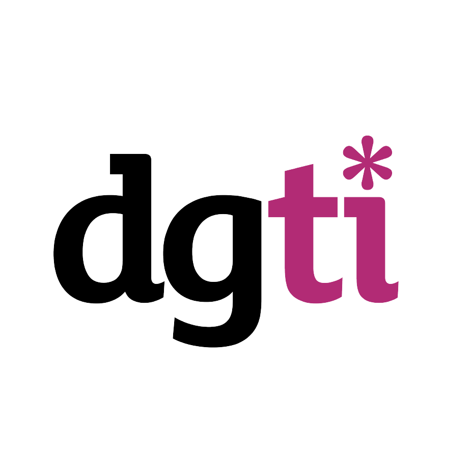 dgti Logo auf weißem Hintergrund